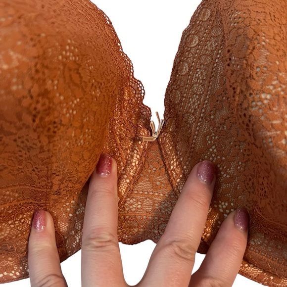 Cacique Full Coverage Lace Underwire Bra – 40G – Rust Color - Picture 5 of 7